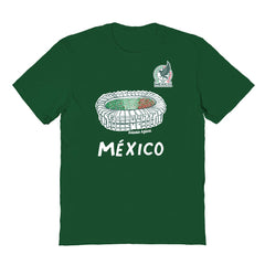 Mexico National Team Vive La Fete Toddler Chilena Style T-Shirt for sale - Green 