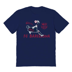 Barcelona Vive La Fete Toddler Chilena Style T-Shirt on sale - Navy 