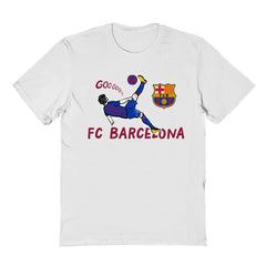 Barcelona Vive La Fete Toddler Chilena Style T-Shirt on sale - White 
