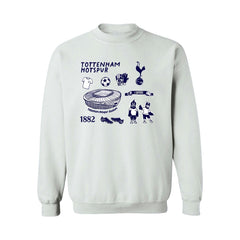Tottenham Hotspur Vive La Fete Women's Impressions Icons Sweatshirt Sale - White 
