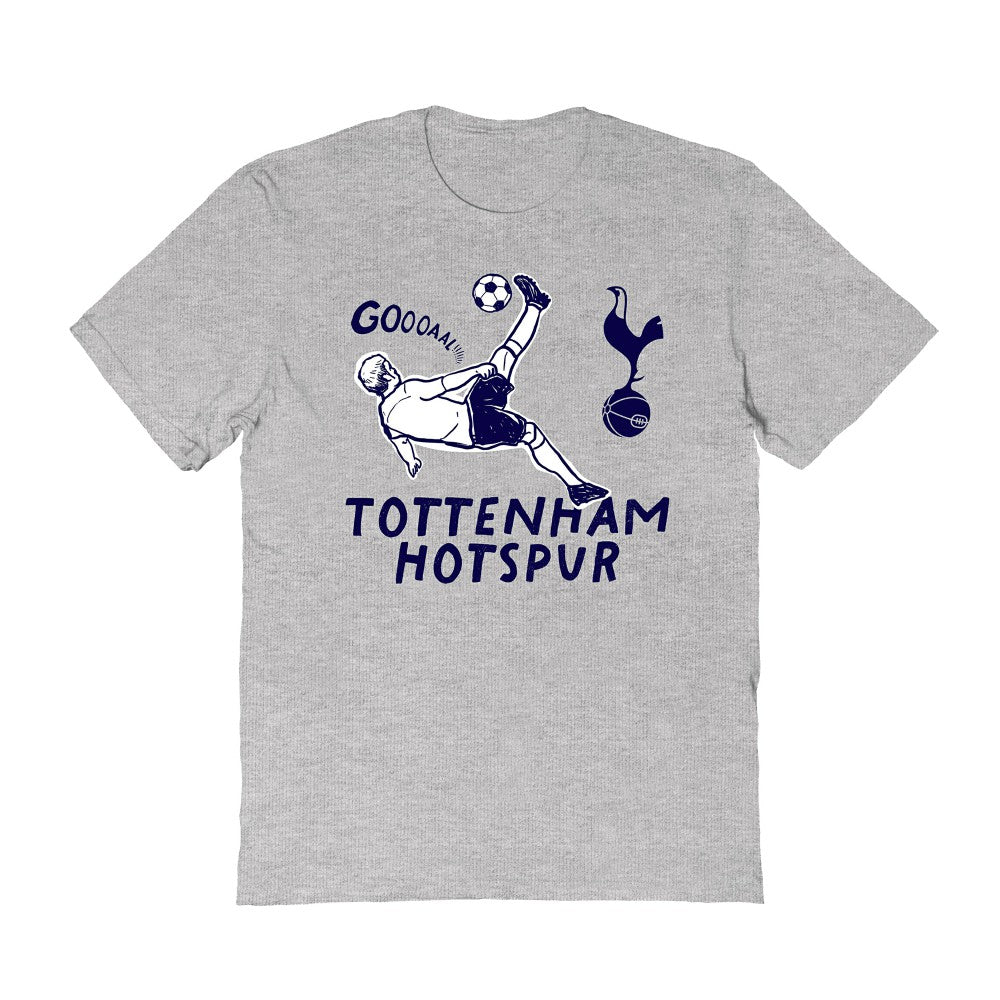 Tottenham Hotspur Vive La Fete Women's Chilena Style T-Shirt Sale - Gray 
