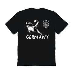 Germany National Team Vive La Fete Women's Chilena Style T-Shirt for sale - Black 