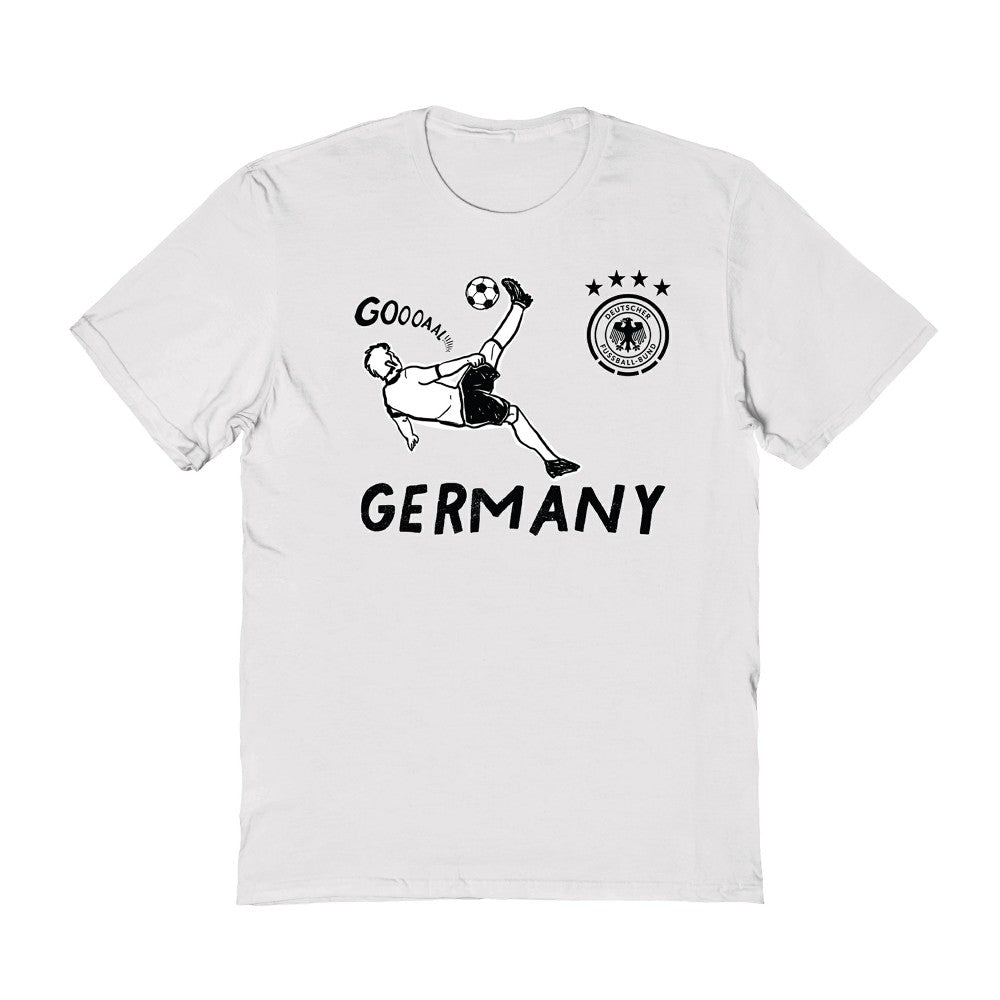 Germany National Team Vive La Fete Women's Chilena Style T-Shirt for sale - White 
