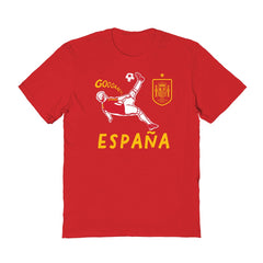 Spain National Team Vive La Fete Women's Chilena Style T-Shirt for sale - Red 