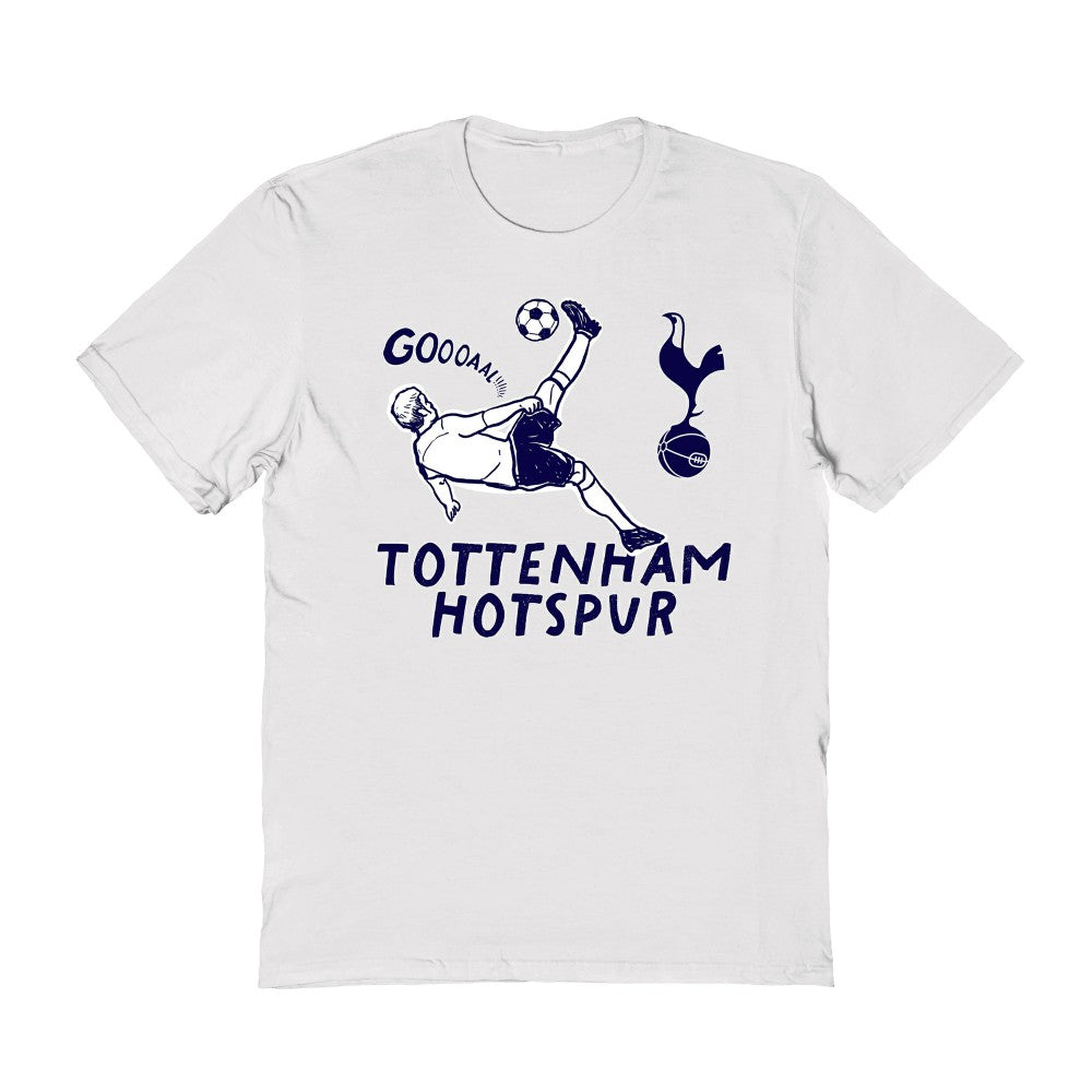Tottenham Hotspur Vive La Fete Women's Chilena Style T-Shirt Sale - White 