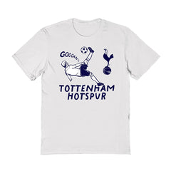 Tottenham Hotspur Vive La Fete Women's Chilena Style T-Shirt Sale - White 