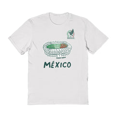 Mexico National Team Vive La Fete Women's Stadium Style T-Shirt for sale - White 
