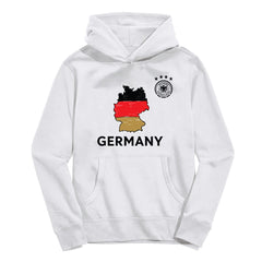 Germany National Team Vive La Fete Toddler Map Style Hoodie for sale - White 