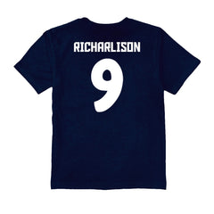Richarlison Tottenham Hotspur Vive La Fete Toddler Player Name & Number Color Badge T-Shirt Sale - Navy 