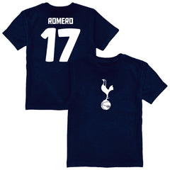 Cristian Romero Tottenham Hotspur Vive La Fete Toddler Player Name & Number Color Badge T-Shirt Sale - Navy 
