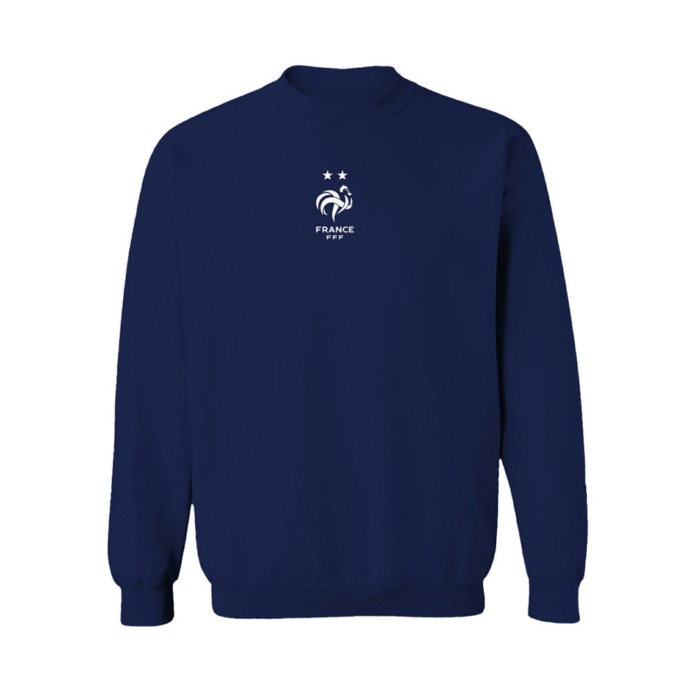France National Team Vive La Fete Women's Color Badge Sweatshirt for sale - Navy 