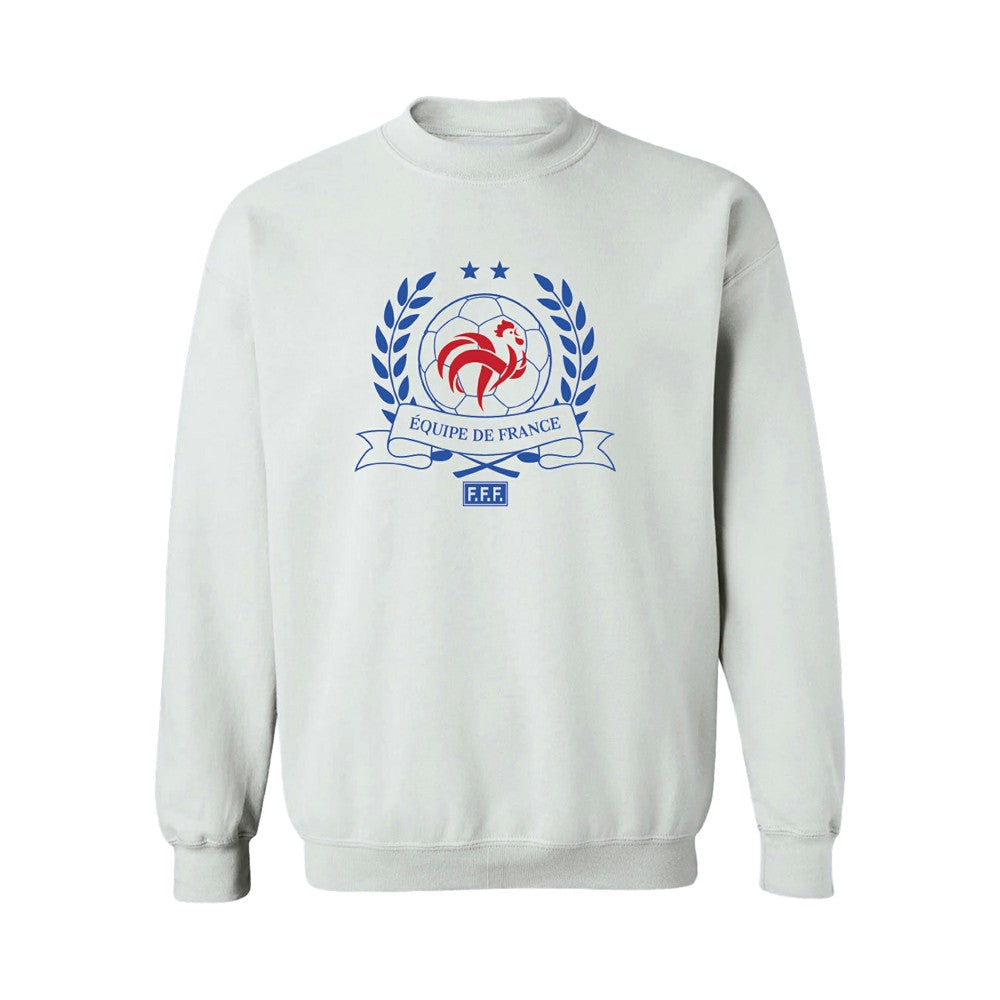 France National Team Vive La Fete Women's Équipe de France Sweatshirt for sale - White 