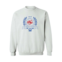 France National Team Vive La Fete Women's Équipe de France Sweatshirt for sale - White 