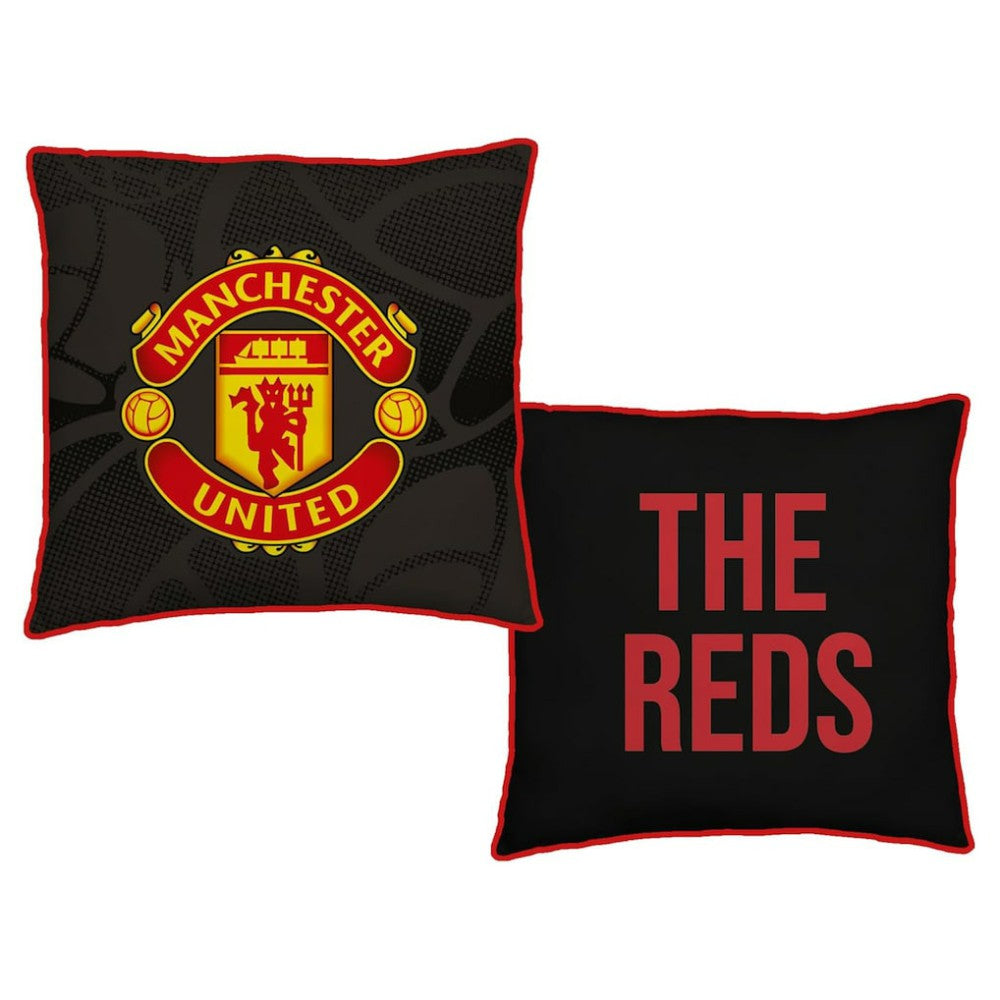 Manchester United 16" x 16" Character World Two-Sided Reversible Cushion 
