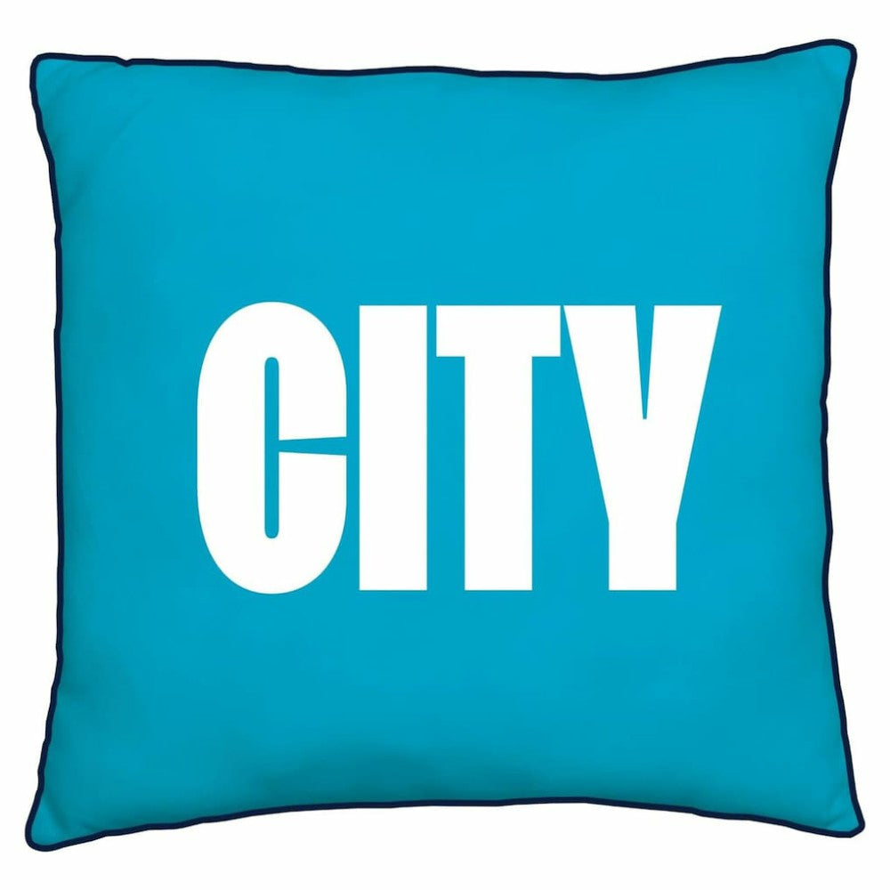 Manchester City 16" x 16" Character World Two-Sided Reversible Cushion 