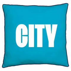 Manchester City 16" x 16" Character World Two-Sided Reversible Cushion 