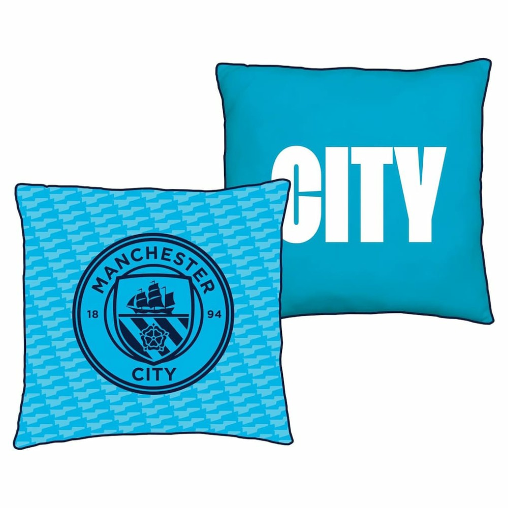 Manchester City 16" x 16" Character World Two-Sided Reversible Cushion 