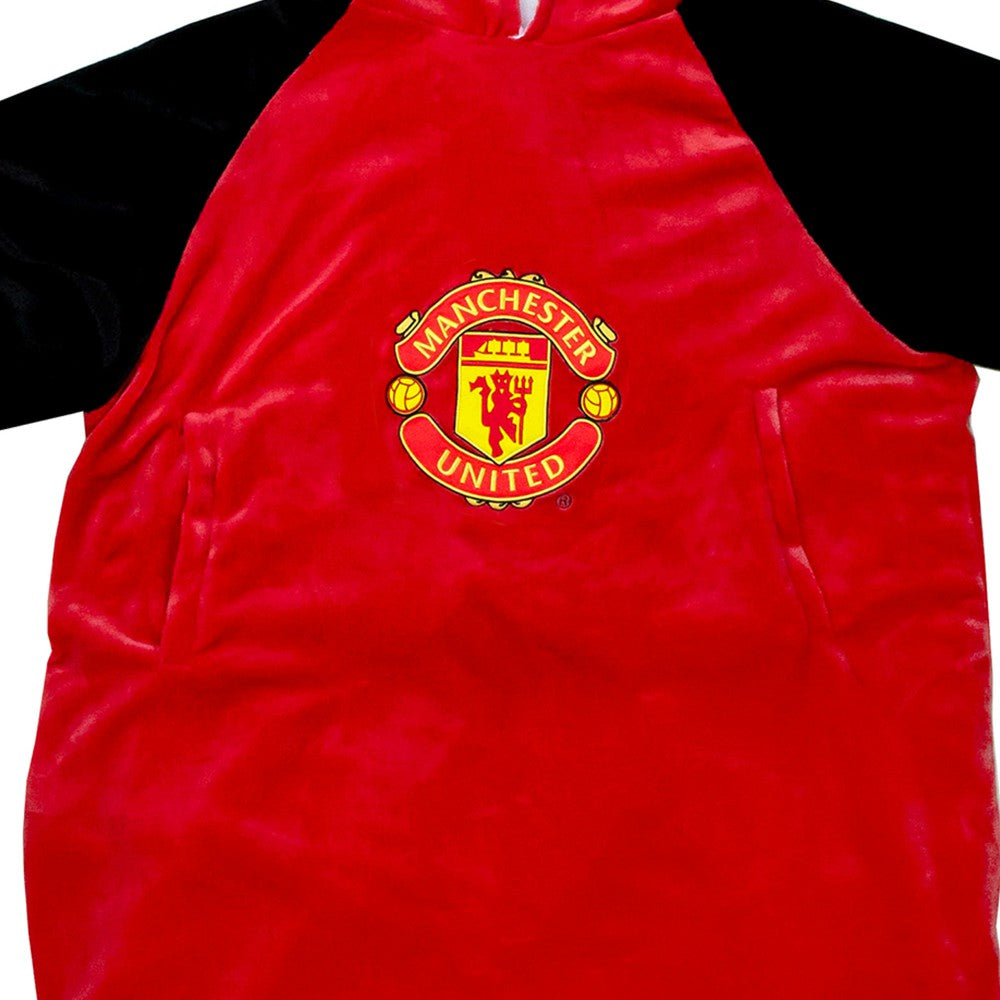 Manchester United Youth Character World Hugzee Hoodie Discount - Red 