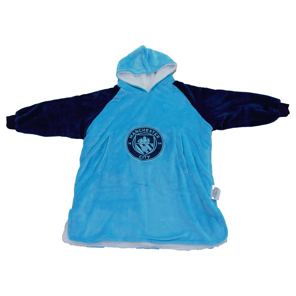 Manchester City Unisex Character World Hugzee Hoodie for sale - Blue 