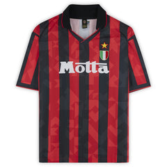 Andriy Shevchenko AC Milan Autographed 1994 Red/Black Home Jersey  on sale - Icons 