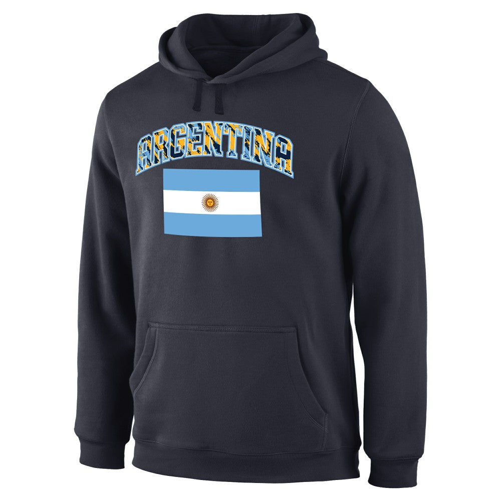 Argentina True Colors Pullover Hoodie for sale - Navy 