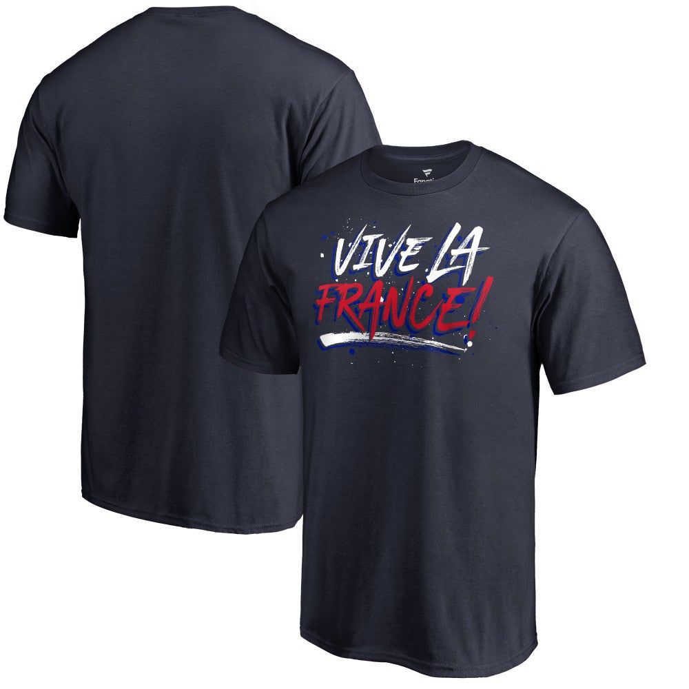France Vive Le France T-Shirt for sale - Navy 