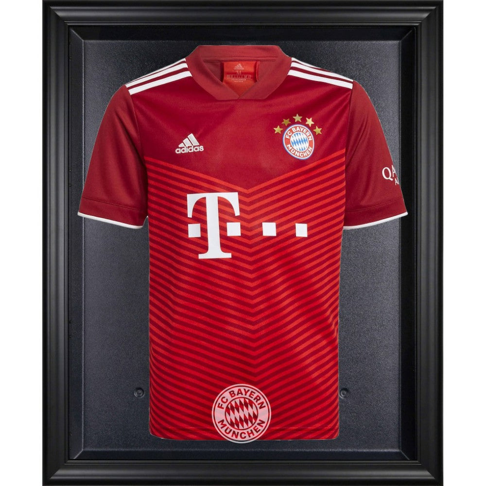 Bayern Munich Black Framed Team Logo Jersey Display Case 