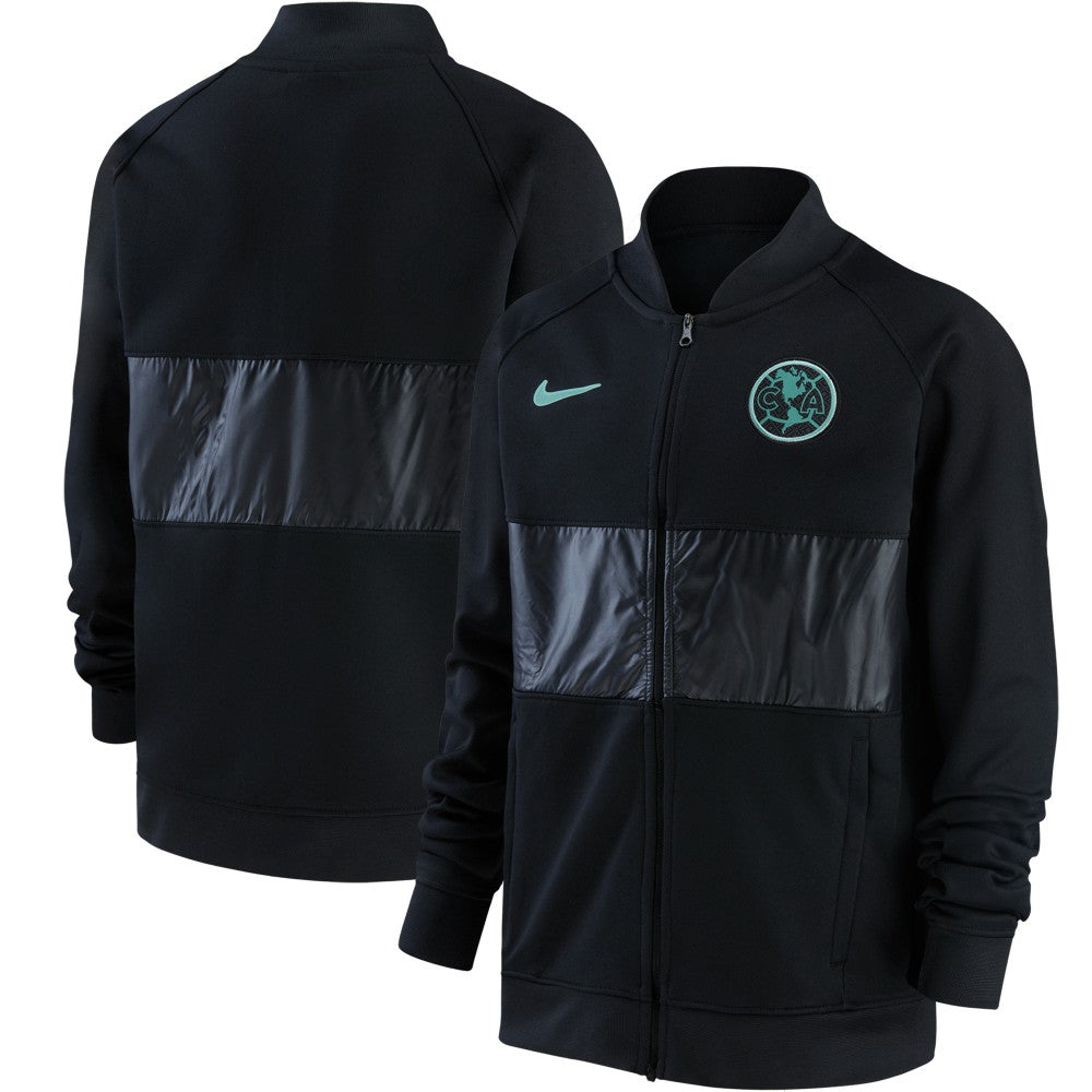 Club America Youth I96 Anthem Raglan Full-Zip Jacket Discount - Black 