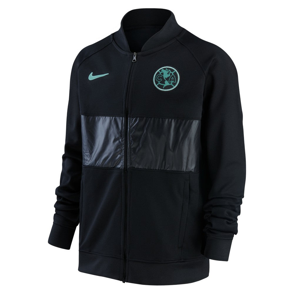 Club America Youth I96 Anthem Raglan Full-Zip Jacket Discount - Black 