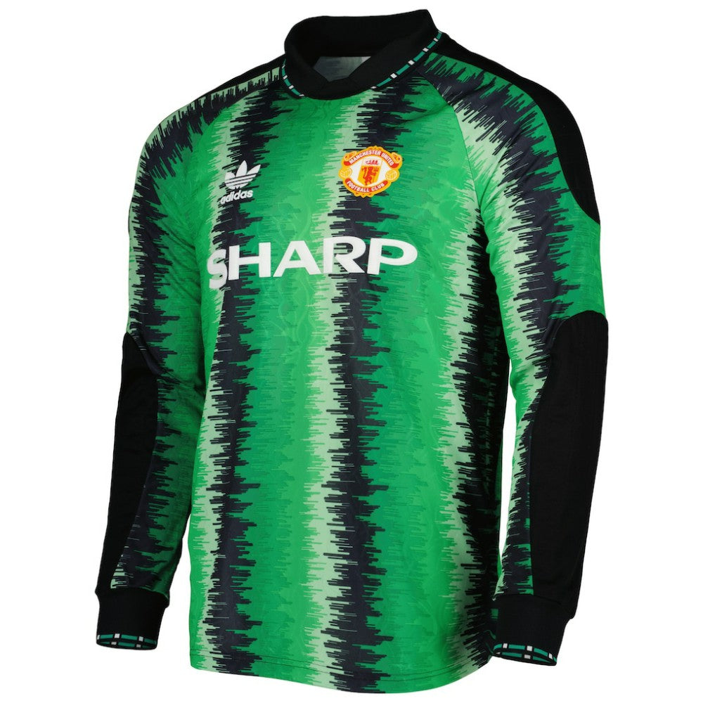 Manchester United Originals 90 Goalkeeper Replica Jersey Discount - Green 