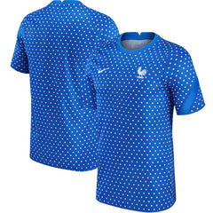France Women's National Team 2021/22 Pre-Match Top for sale - Blue 