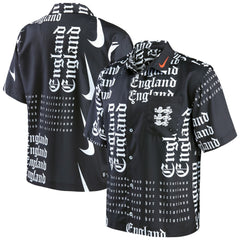 England Women's National Team Button-Up Shirt for sale - Black 