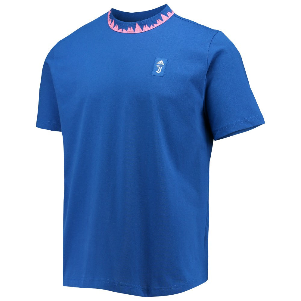 Juventus Lifestyle T-Shirt Discount - Blue 