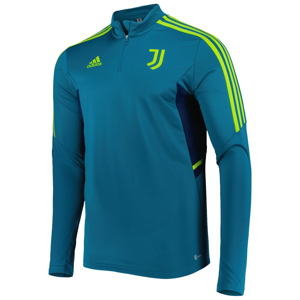 Juventus Team Training AEROREADY Quarter-Zip Top Discount - Teal 