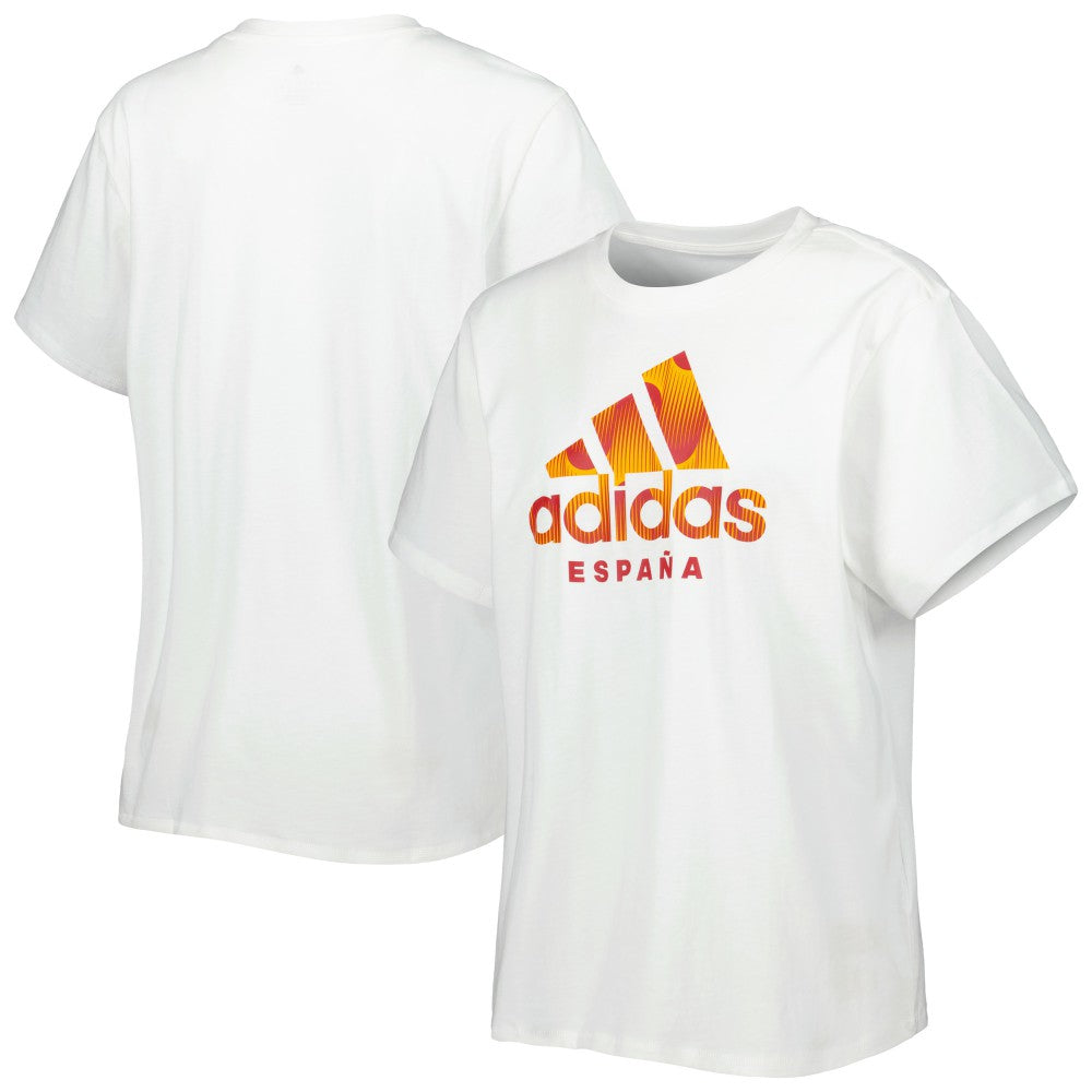 Spain National Team Women's DNA T-Shirt for sale - White 