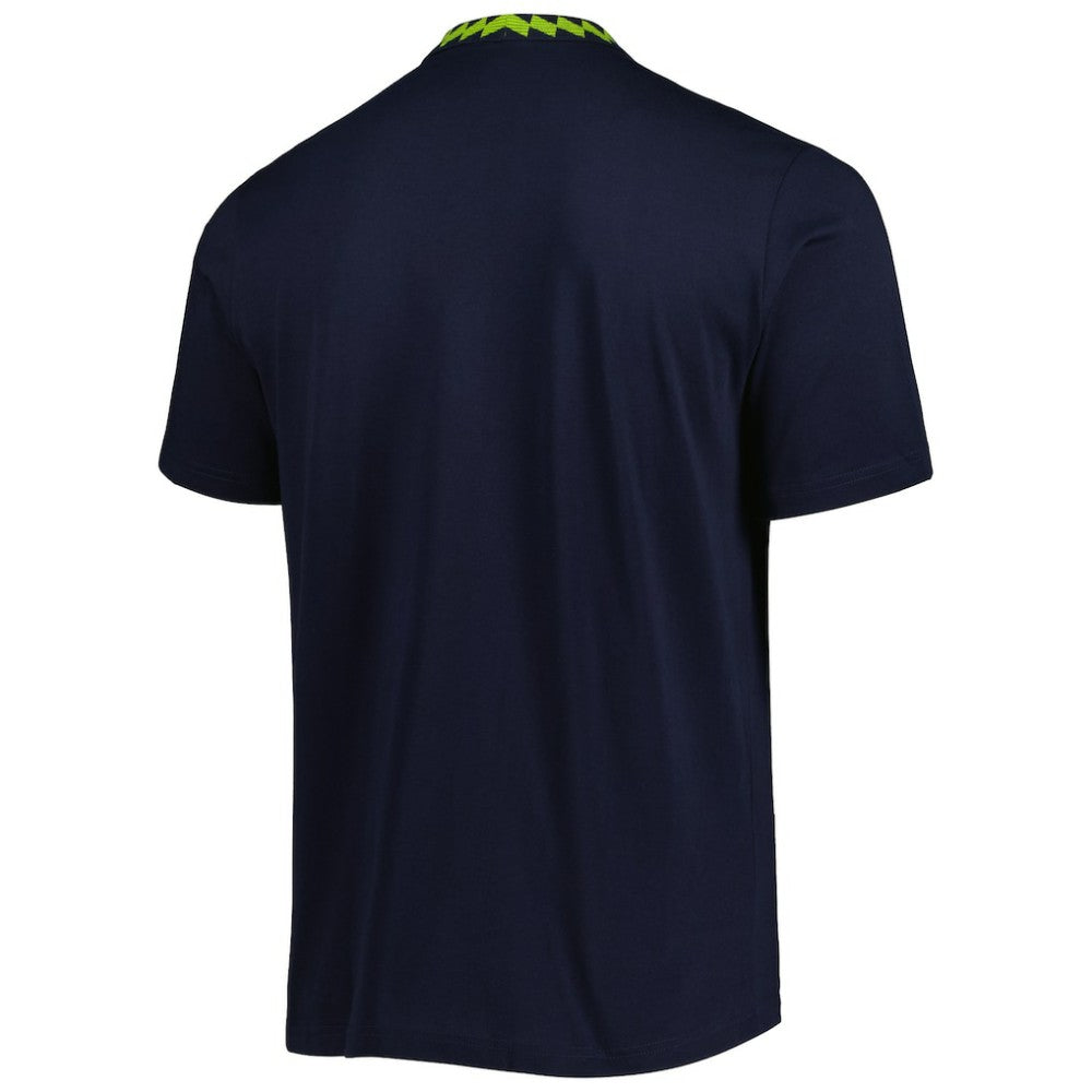 Manchester United Lifestyle T-Shirt Discount - Navy 