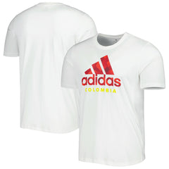 Colombia National Team DNA Graphic T-Shirt for sale - White 