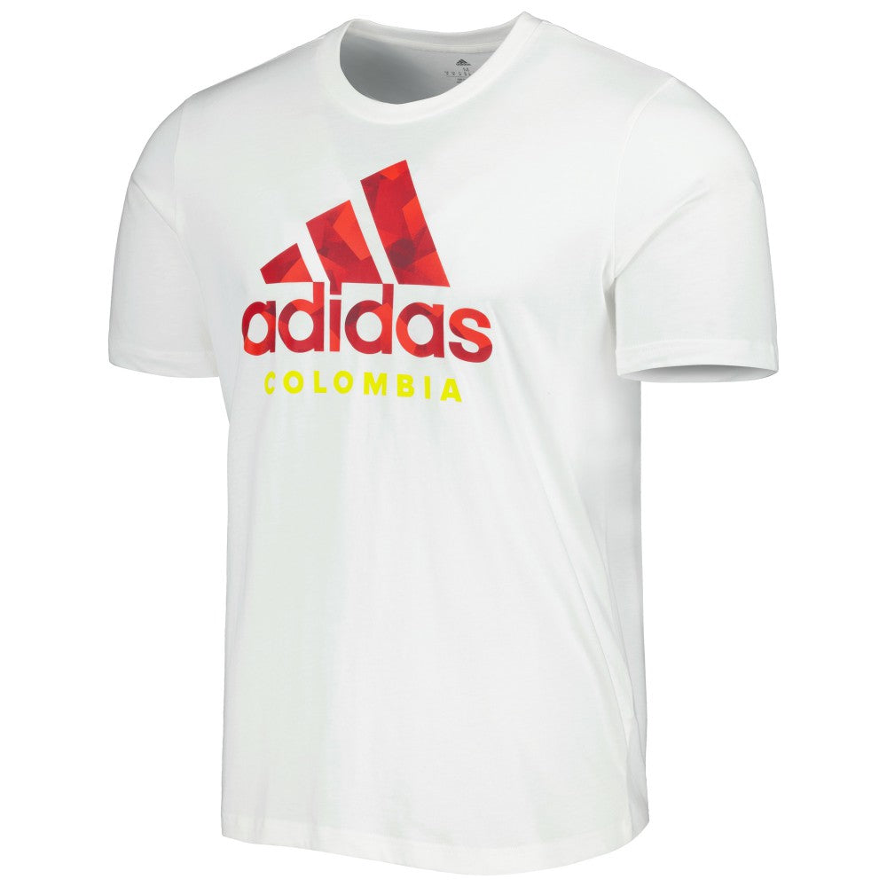 Colombia National Team DNA Graphic T-Shirt for sale - White 