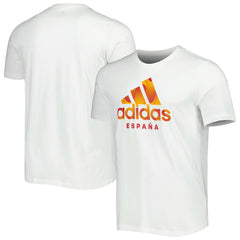 Spain National Team DNA Graphic T-Shirt for sale - White 