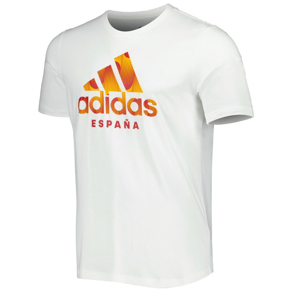 Spain National Team DNA Graphic T-Shirt for sale - White 