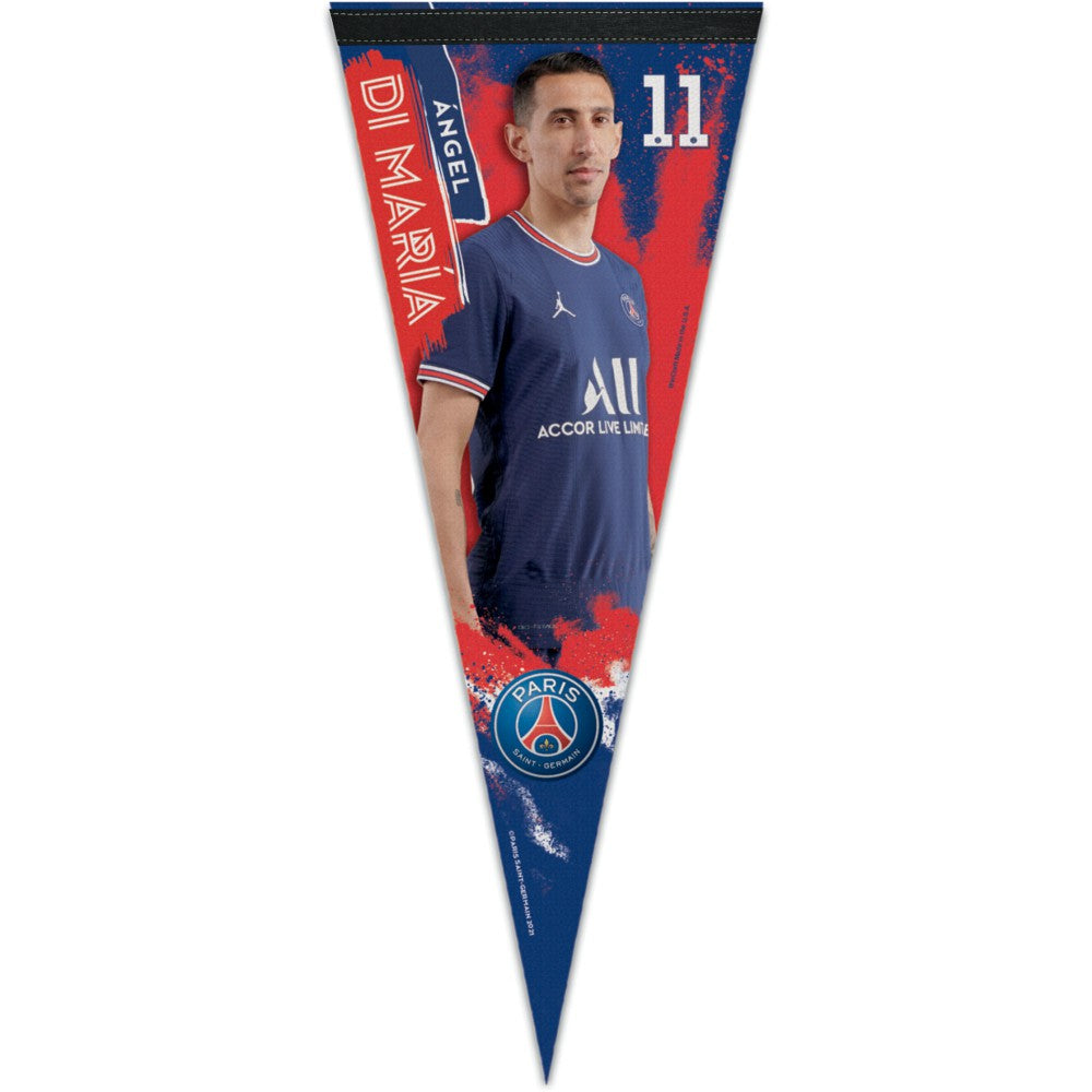 Angel Di Maria Paris Saint-Germain WinCraft 12" x 30" Player Premium Quality Pennant 