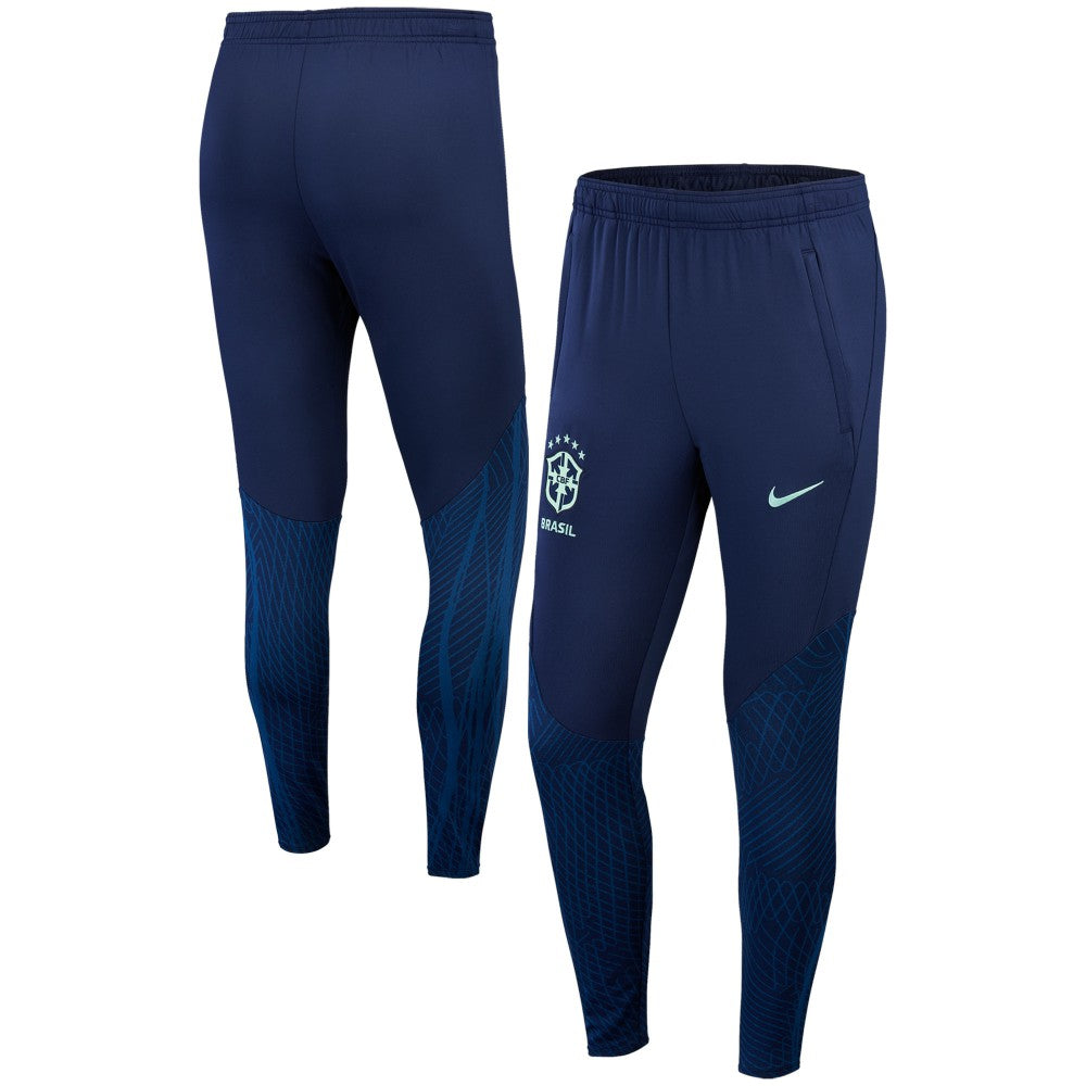 Brazil National Team 2022 Strike Performace Track Pants for sale - Navy 