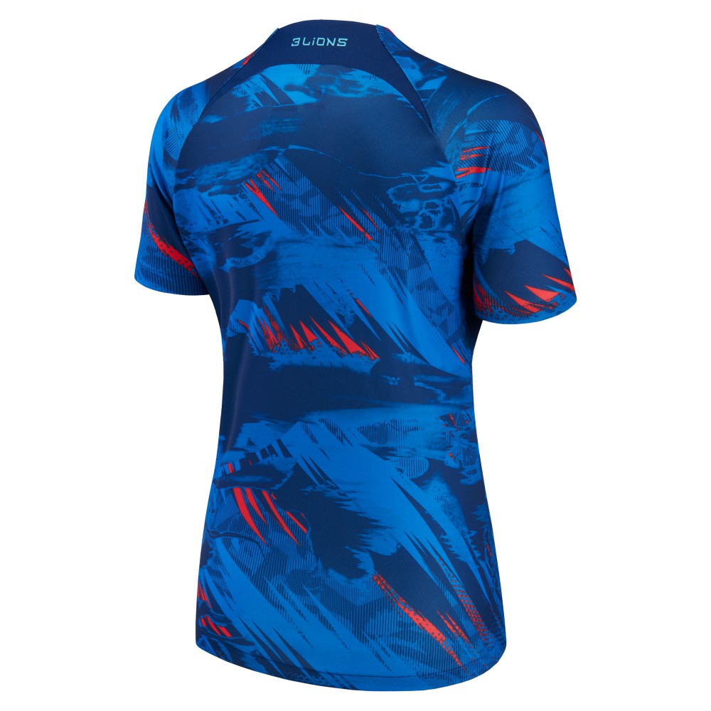England National Team Women's 2022 Pre-Match Top for sale - Blue 