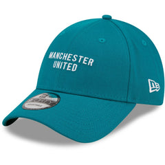 Manchester United New Era Seasonal 9FORTY Adjustable Hat Discount - Turquoise 
