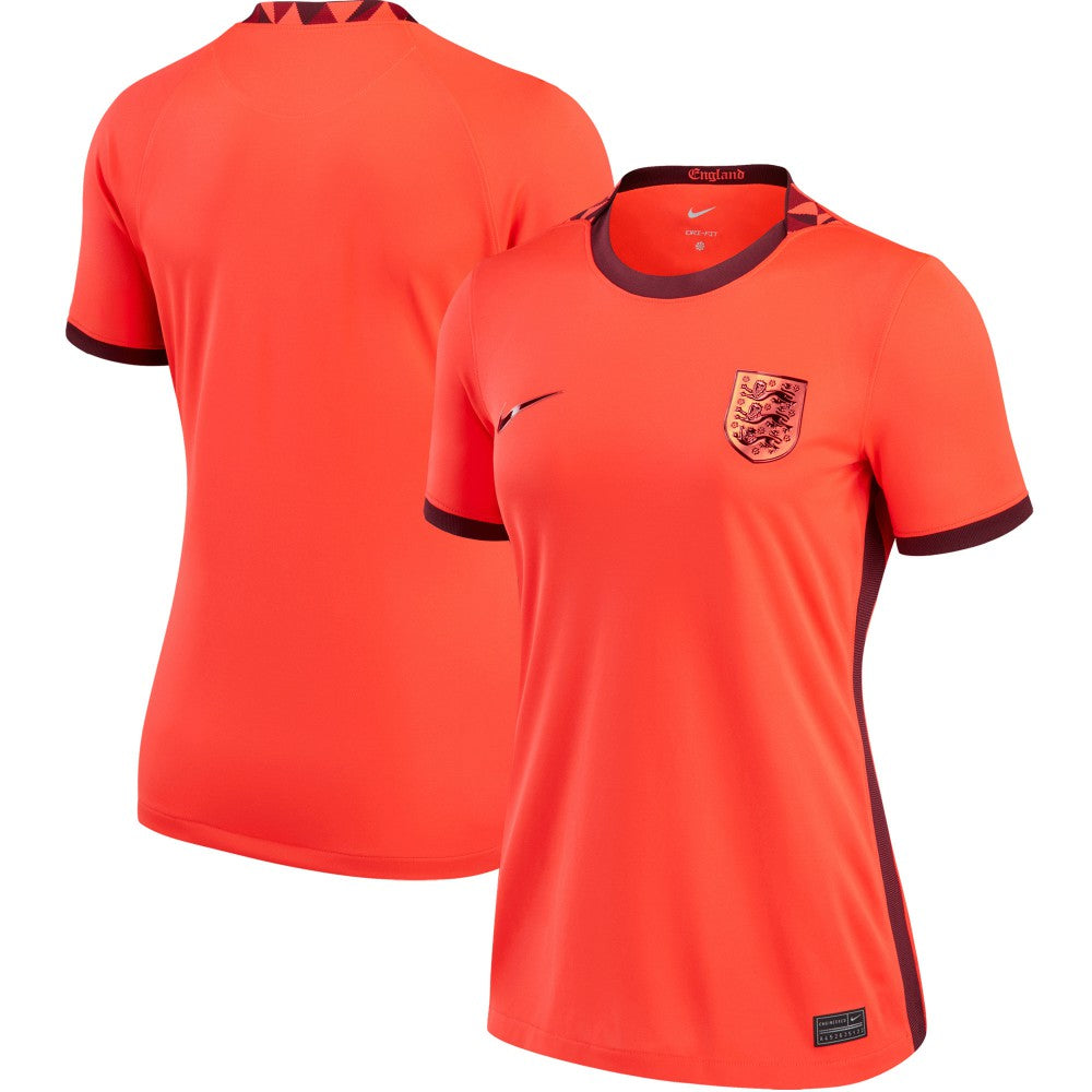 England Women's National Team Women's 2022/23 Away Replica Blank Jersey for sale - Red 