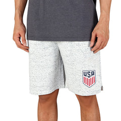 USMNT Concepts Sport Throttle Knit Jam Shorts on sale - White/Charcoal 