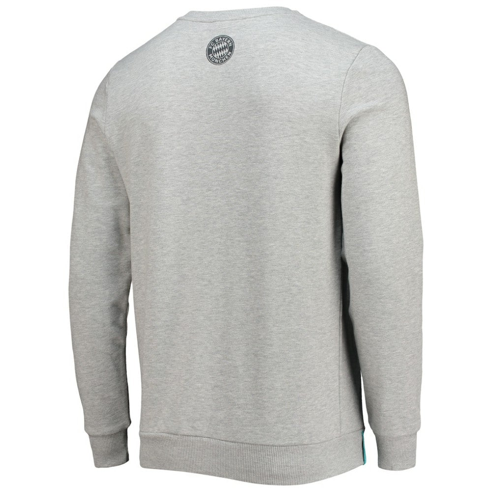 Serge Gnabry Bayern Munich Hands of God Sweatshirt on sale - Heathered Gray 