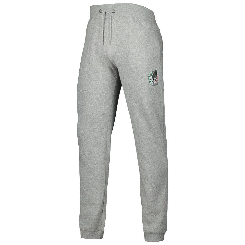Mexico National Team Logo Sweatpants for sale - Heathered Gray 