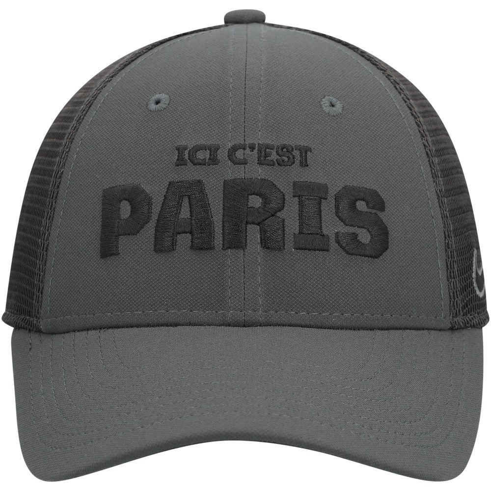 Paris Saint-Germain Youth Legacy91 Performance Flex Hat on sale - Anthracite 
