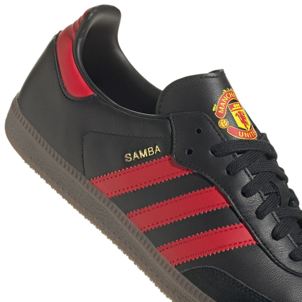 Manchester United Team Samba Shoes Discount - Black 